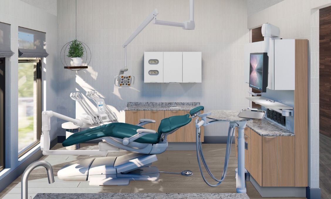 A-dec Inspire 300 — Gamme de mobilier dentaire