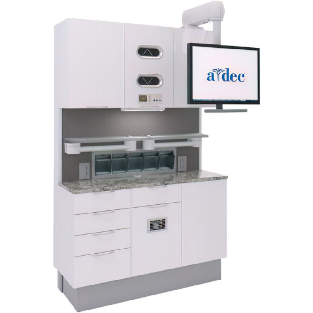 A-dec Inspire 391 — Console de soins pleine hauteur