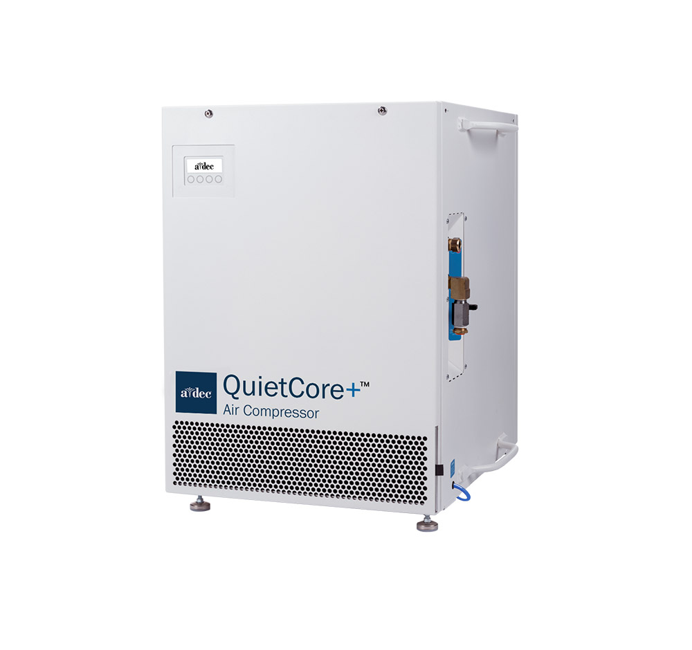 A-dec QuietCore+ — Compresseurs d'air dentaires